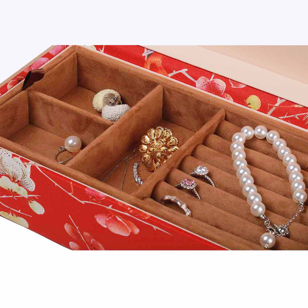 Regal Jewelry Box Bow -RED