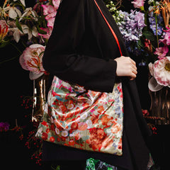 FLORAL DELIGHT SHOPPING BAG